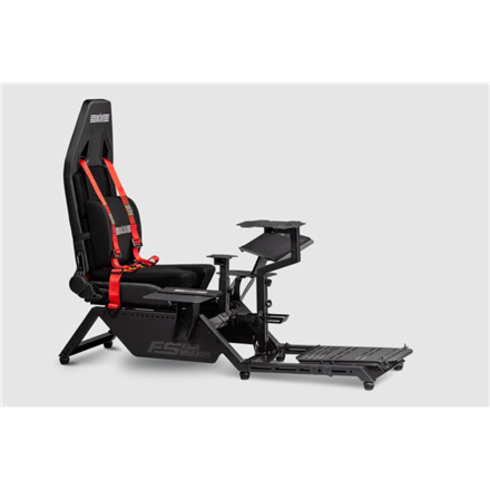 Next Level Racing , Flight Simulator Cockpit , Black and Red