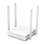 Dual Band Router , Archer C24 , 802.11ac , 300+433 Mbit/s , 10/100 Mbit/s , Ethernet LAN (RJ-45) ports 4 , Mesh Support No , MU-MiMO Yes , No mobile broadband , Antenna type 4xFixed