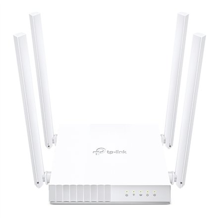 TP-LINK , Dual Band Router , Archer C24 , 802.11ac , 300+433 Mbit/s , 10/100 Mbit/s , Mesh Support No , MU-MiMO Yes , No mobile broadband , Antenna type 4xFixed