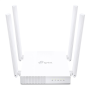 Dual Band Router , Archer C24 , 802.11ac , 300+433 Mbit/s , 10/100 Mbit/s , Ethernet LAN (RJ-45) ports 4 , Mesh Support No , MU-MiMO Yes , No mobile broadband , Antenna type 4xFixed