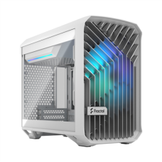 Fractal Design , Torrent Nano RGB White TG clear tint , Side window , White TG clear tint , Power supply included No , ATX