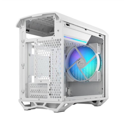 Fractal Design , Torrent Nano RGB White TG clear tint , Side window , White TG clear tint , Power supply included No , ATX