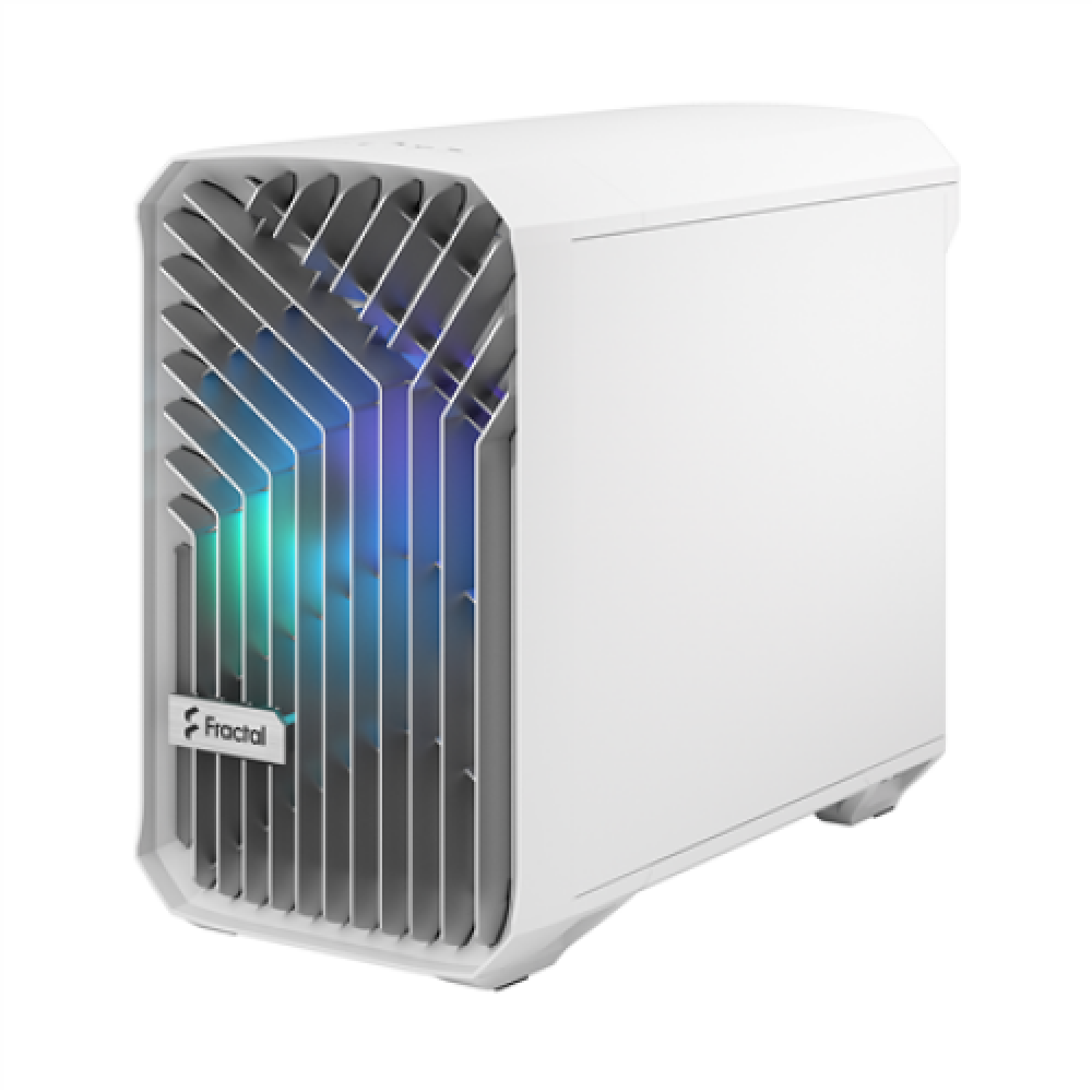 Fractal Design , Torrent Nano RGB White TG clear tint , Side window , White TG clear tint , Power supply included No , ATX
