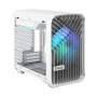Fractal Design , Torrent Nano RGB White TG clear tint , Side window , White TG clear tint , Power supply included No , ATX