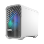 Fractal Design , Torrent Nano RGB White TG clear tint , Side window , White TG clear tint , Power supply included No , ATX