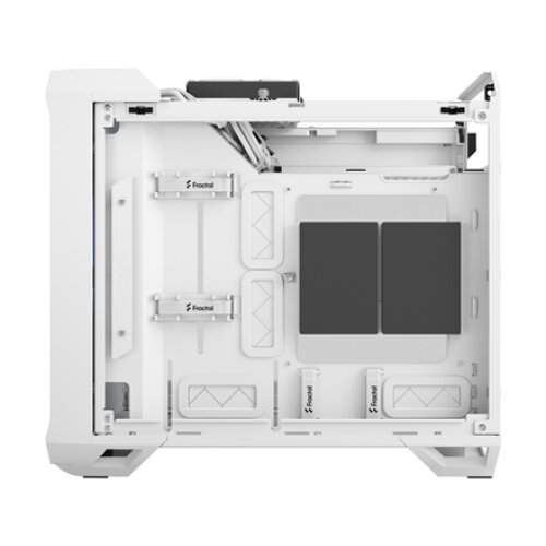 Fractal Design , Torrent Nano RGB White TG clear tint , Side window , White TG clear tint , Power supply included No , ATX
