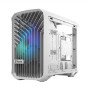 Fractal Design , Torrent Nano RGB White TG clear tint , Side window , White TG clear tint , Power supply included No , ATX
