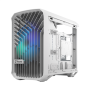 Fractal Design , Torrent Nano RGB White TG clear tint , Side window , White TG clear tint , Power supply included No , ATX