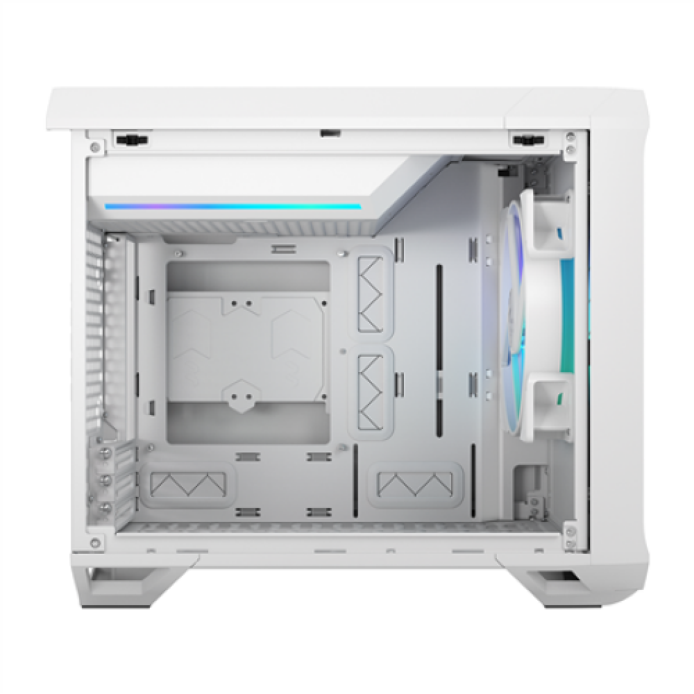 Fractal Design , Torrent Nano RGB White TG clear tint , Side window , White TG clear tint , Power supply included No , ATX