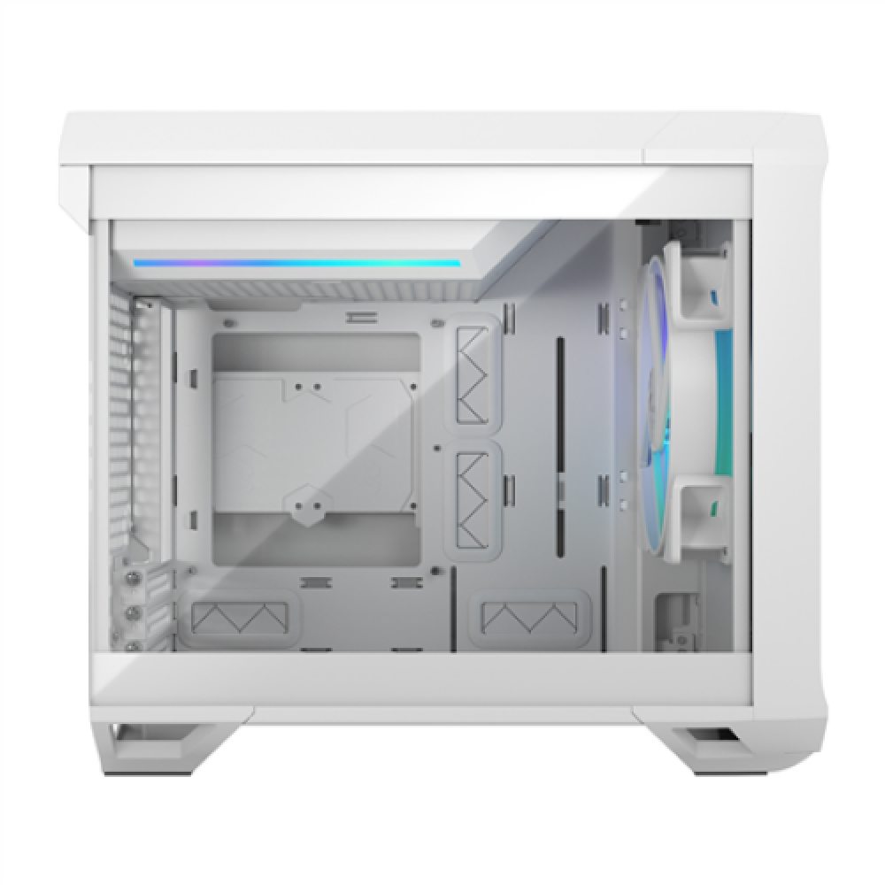 Fractal Design , Torrent Nano RGB White TG clear tint , Side window , White TG clear tint , Power supply included No , ATX