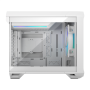 Fractal Design , Torrent Nano RGB White TG clear tint , Side window , White TG clear tint , Power supply included No , ATX