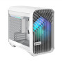 Fractal Design , Torrent Nano RGB White TG clear tint , Side window , White TG clear tint , Power supply included No , ATX
