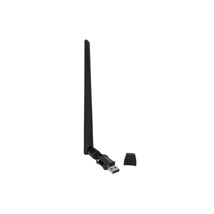 Lanberg USB Adapter Wireless Network Card NC-0900-WIE USB 2.0 Dual Band AX900 1X EXT Antenna