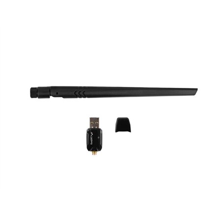 Lanberg USB Adapter Wireless Network Card NC-0900-WIE USB 2.0 Dual Band AX900 1X EXT Antenna