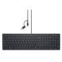 Dell , Collaboration Keyboard , KB525C , Keyboard , Wired , Russian , Black , USB-C