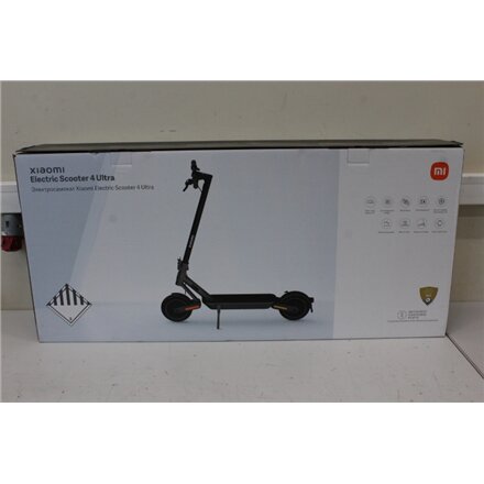 SALE OUT. Xiaomi Electric Scooter 4 Ultra EU , Xiaomi Electric Scooter 4 Ultra EU , 500 W , 25 km/h , 10 , 6 month(s) , DEMO, MISSING INNER PACKAGING
