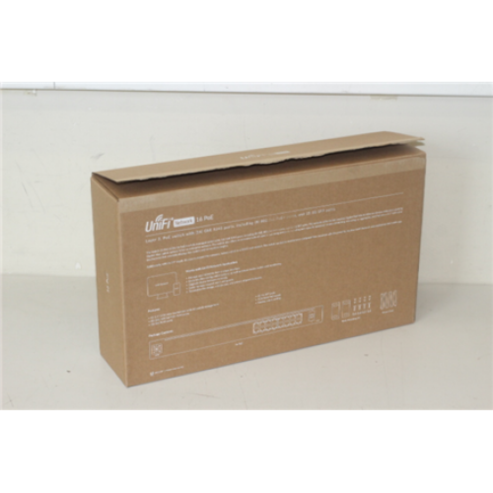 SALE OUT. Ubiquiti UniFi 16Port Gigabit Switch with PoE and SFP Ubiquiti USED AS DEMO