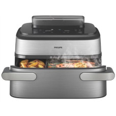 Philips Airfryer , NA565/02 5000 Series , Power 2750 W , Capacity 9.5 L , Silver/Black , RapidAir Plus
