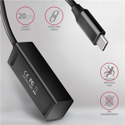 AXAGON SuperSpeed USB-C MINI Hub , HUE-M1C