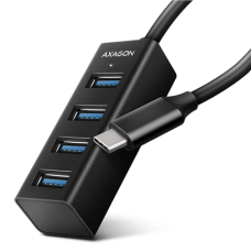 AXAGON SuperSpeed USB-C MINI Hub , HUE-M1C