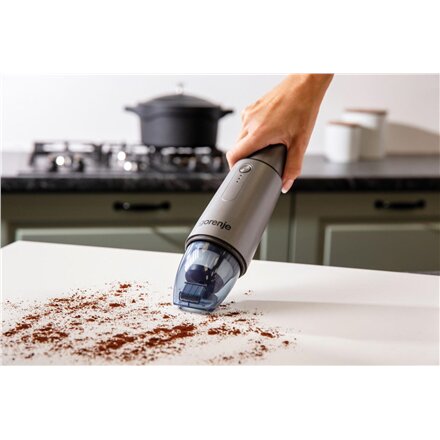 Gorenje Vacuum Cleaner , MVC72HGA , Cordless operating , Handheld , 70 W , Operating time (max) 12 min , Anthracite