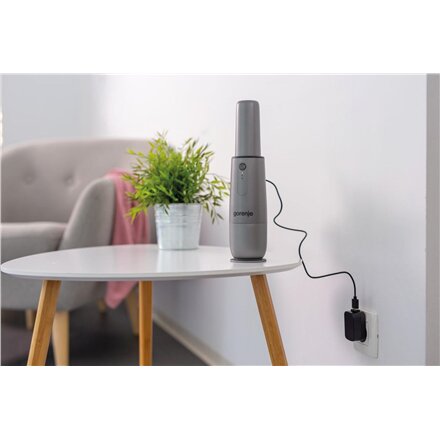 Gorenje Vacuum Cleaner , MVC72HGA , Cordless operating , Handheld , 70 W , Operating time (max) 12 min , Anthracite