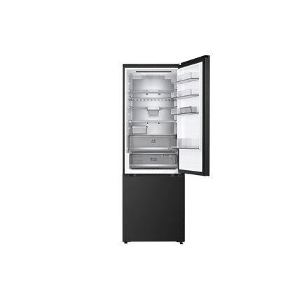 LG Refrigerator , GBBW726CEV , Energy efficiency class C , Free standing , Combi , Height 203 cm , Fridge net capacity 326 L , Freezer net capacity 139 L , Display , 33 dB , Black Steel