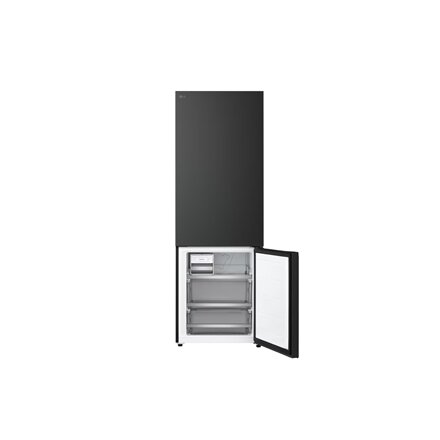 LG Refrigerator , GBBW726CEV , Energy efficiency class C , Free standing , Combi , Height 203 cm , Fridge net capacity 326 L , Freezer net capacity 139 L , Display , 33 dB , Black Steel