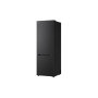 LG Refrigerator , GBBW726CEV , Energy efficiency class C , Free standing , Combi , Height 203 cm , Fridge net capacity 326 L , Freezer net capacity 139 L , Display , 33 dB , Black Steel