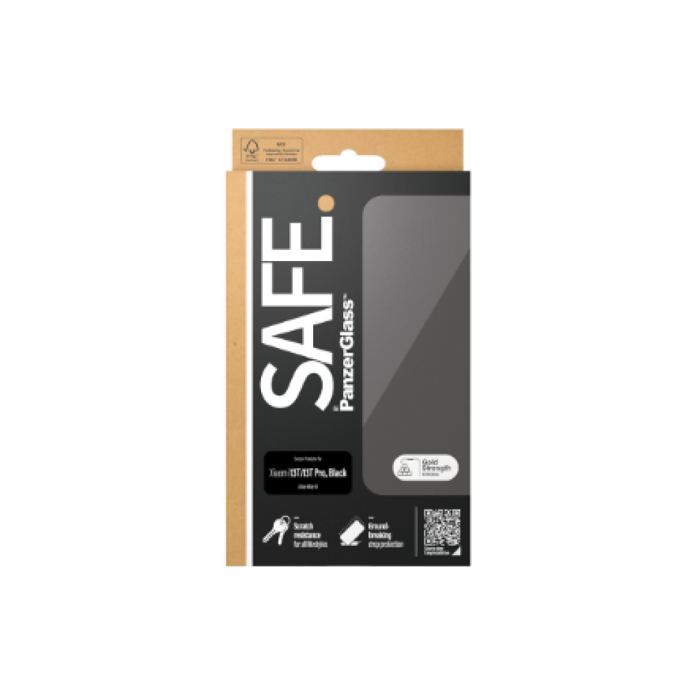 SAFE by PanzerGlass Screen Protector Xiaomi 13T , 13T Pro , Ultra-Wide Fit , PanzerGlass