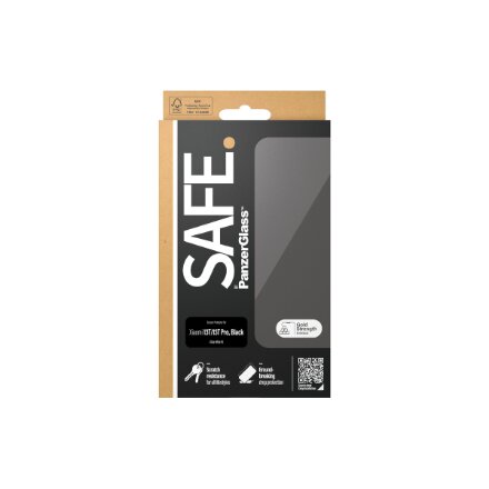 SAFE by PanzerGlass Screen Protector Xiaomi 13T , 13T Pro , Ultra-Wide Fit , PanzerGlass