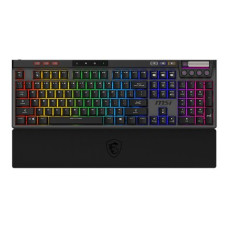 MSI STRIKE PRO WIRELESS , Gaming keyboard , Wireless , US , Kailh Midnight Pro Silent Tactile , Black MSI STRIKE PRO WIRELESS , Gaming keyboard , Wireless , US , Kailh Midnight Pro Silent Tactile , Black