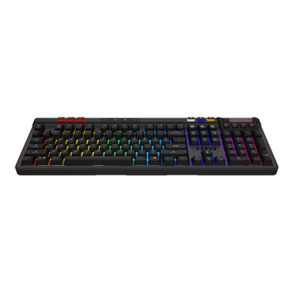 MSI STRIKE PRO WIRELESS , Gaming keyboard , Wireless , US , Black , 2.4 GHz Wireless, Bluetooth, USB 2.0 , Kailh Midnight Pro Silent Tactile