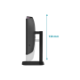 AOC , Curved Monitor , CU34V5C/BK , 34 , VA , WQHD , 21:9 , 100 Hz , 4 ms , 3440 x 1440 , 300 cd/m² , HDMI ports quantity 1