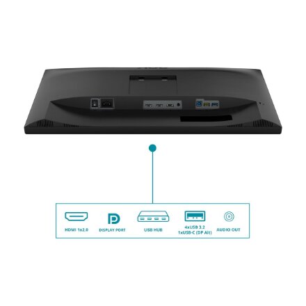 AOC , Curved Monitor , CU34V5C/BK , 34 , VA , WQHD , 21:9 , 100 Hz , 4 ms , 3440 x 1440 , 300 cd/m² , HDMI ports quantity 1