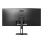 AOC , Curved Monitor , CU34V5C/BK , 34 , VA , WQHD , 21:9 , 100 Hz , 4 ms , 3440 x 1440 , 300 cd/m² , HDMI ports quantity 1