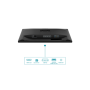 AOC , Curved Monitor , CU34V5C/BK , 34 , VA , WQHD , 21:9 , 100 Hz , 4 ms , 3440 x 1440 , 300 cd/m² , HDMI ports quantity 1