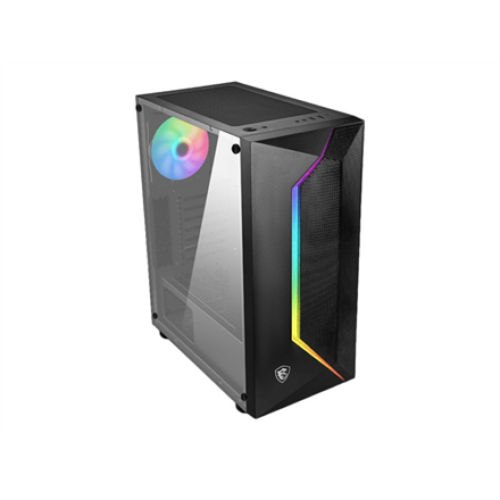 MSI , PC Case , MAG VAMPIRIC 100R , Side window , Black , ATX, Micro-ATX, Mini-ITX , Power supply included No , Standard ATX, max up to 270mm (without 3.5 HDD case installed)