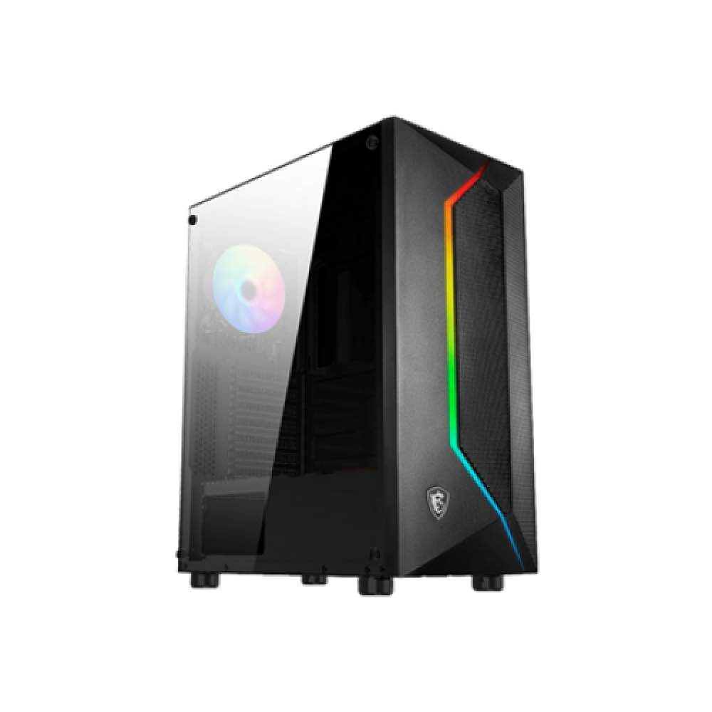 MSI , PC Case , MAG VAMPIRIC 100R , Side window , Black , ATX, Micro-ATX, Mini-ITX , Power supply included No , Standard ATX, max up to 270mm (without 3.5 HDD case installed)