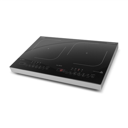 Caso , Hob , ProGourmet 3500 , Table top , Number of burners/cooking zones 2 , Sensor touch display , Timer , Black , Display