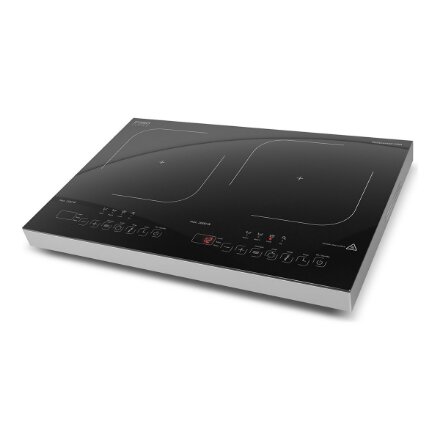 Caso , Hob , ProGourmet 3500 , Table top , Number of burners/cooking zones 2 , Sensor touch display , Timer , Black , Display