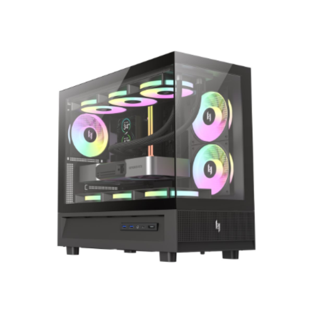 Gamemax Case , NEX C31 BK , MATX/BTF