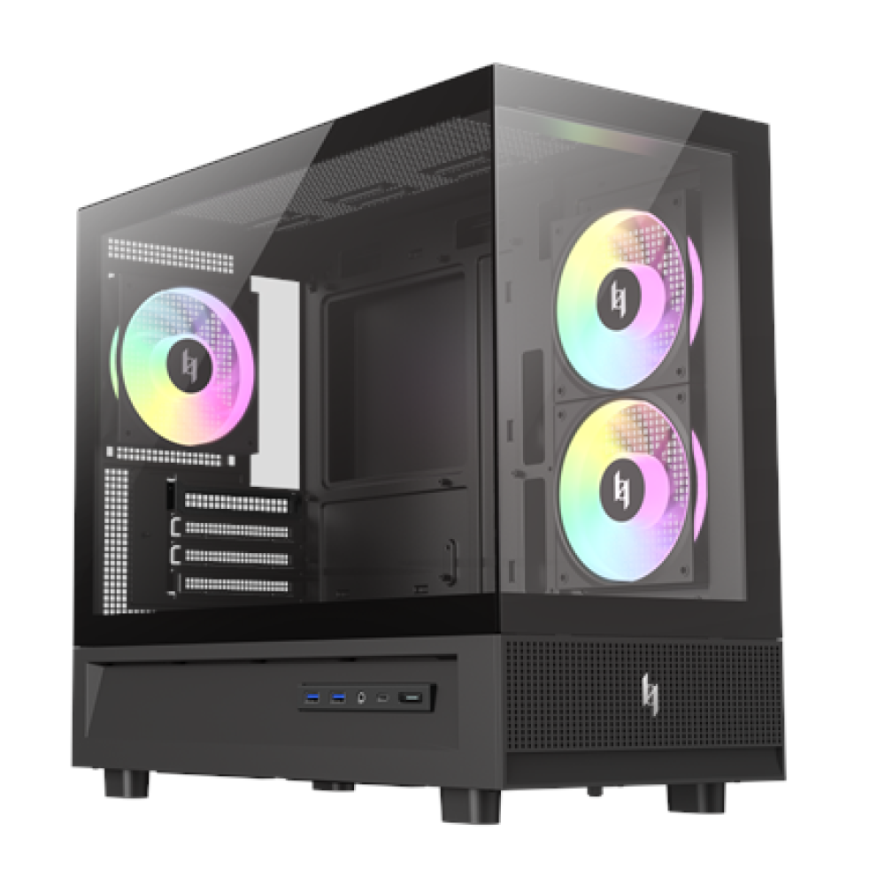 Gamemax Case , NEX C31 BK , MATX/BTF