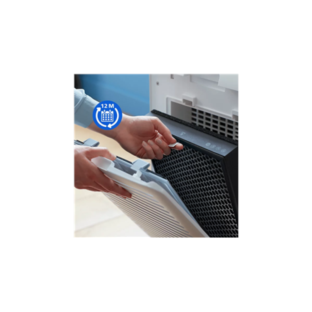 Activated carbon filter , FY1413/30 , For Philips 1000i and 2000i series 2-in-1 air purifiers and humidifiers: AC1214, AC1215, AC1217, AC2721, AC2726, AC2729