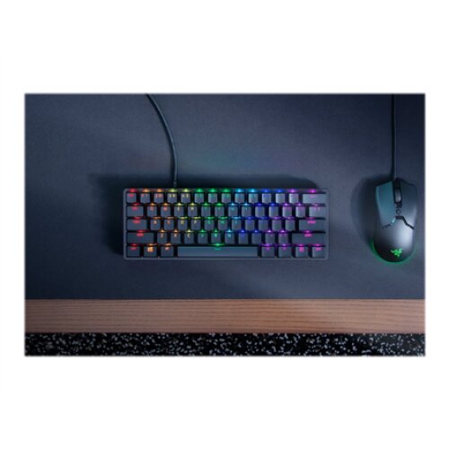 Razer , Huntsman Mini , Gaming keyboard , Wired , RGB LED light , US , Linear Optical RED