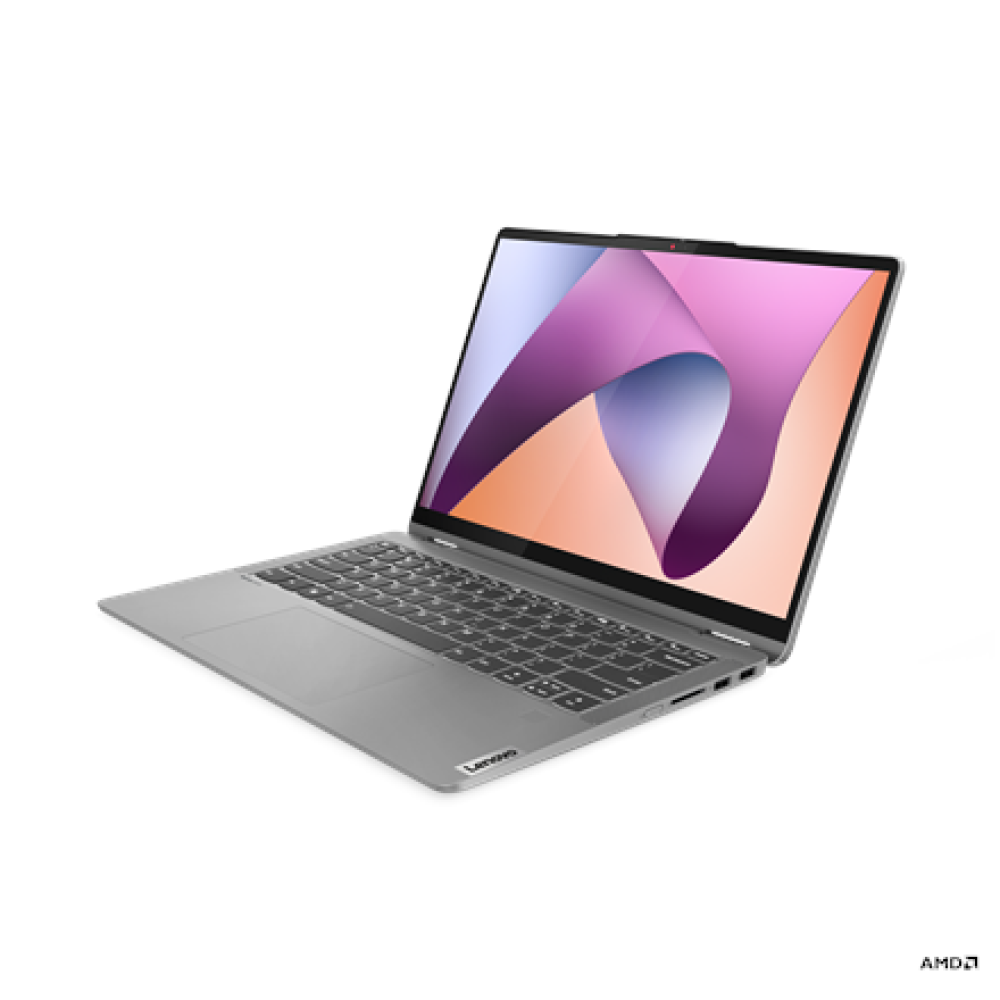 Lenovo IdeaPad Flex 5 14ABR8 , Arctic Grey , 14 , IPS , Touchscreen , WUXGA , 1920 x 1200 pixels , Glossy , AMD Ryzen 5 , 7430U , 8 GB , Soldered LPDDR4x , Solid-state drive capacity 512 GB , AMD Radeon Graphics , Windows 11 Home , 802.11ax , Bluetooth ve