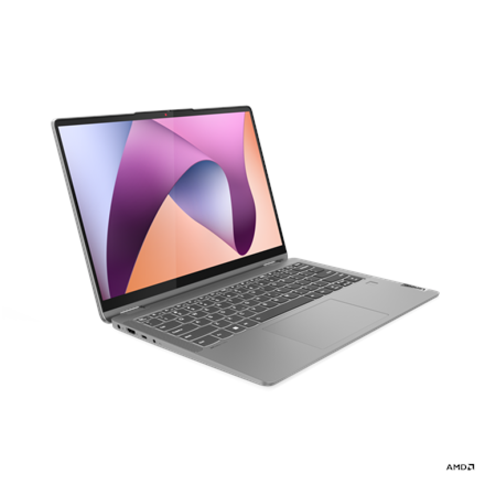 Lenovo IdeaPad Flex 5 14ABR8 , Arctic Grey , 14 , IPS , Touchscreen , WUXGA , 1920 x 1200 pixels , Glossy , AMD Ryzen 5 , 7430U , 8 GB , Soldered LPDDR4x , Solid-state drive capacity 512 GB , AMD Radeon Graphics , Windows 11 Home , 802.11ax , Bluetooth ve