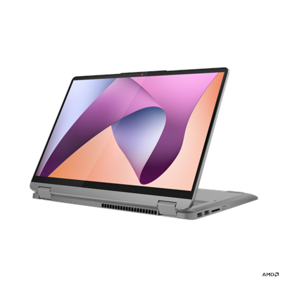 Lenovo IdeaPad Flex 5 14ABR8 , Arctic Grey , 14 , IPS , Touchscreen , WUXGA , 1920 x 1200 pixels , Glossy , AMD Ryzen 5 , 7430U , 8 GB , Soldered LPDDR4x , Solid-state drive capacity 512 GB , AMD Radeon Graphics , Windows 11 Home , 802.11ax , Bluetooth ve