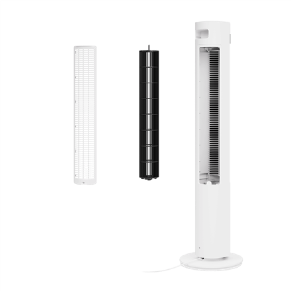 Duux , Fan , Elevate , Smart Tower Fan , 4.5-40 W , Number of speeds 12 , Oscillation , Remote control , White