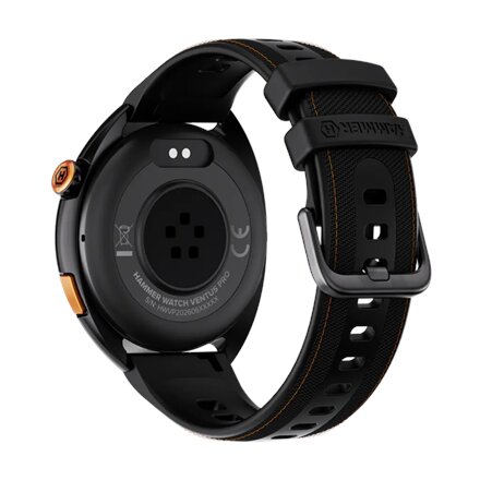 Hammer , Ventus PRO , Smart watch , GPS (satellite) , AMOLED , 1.43 , Waterproof , Black